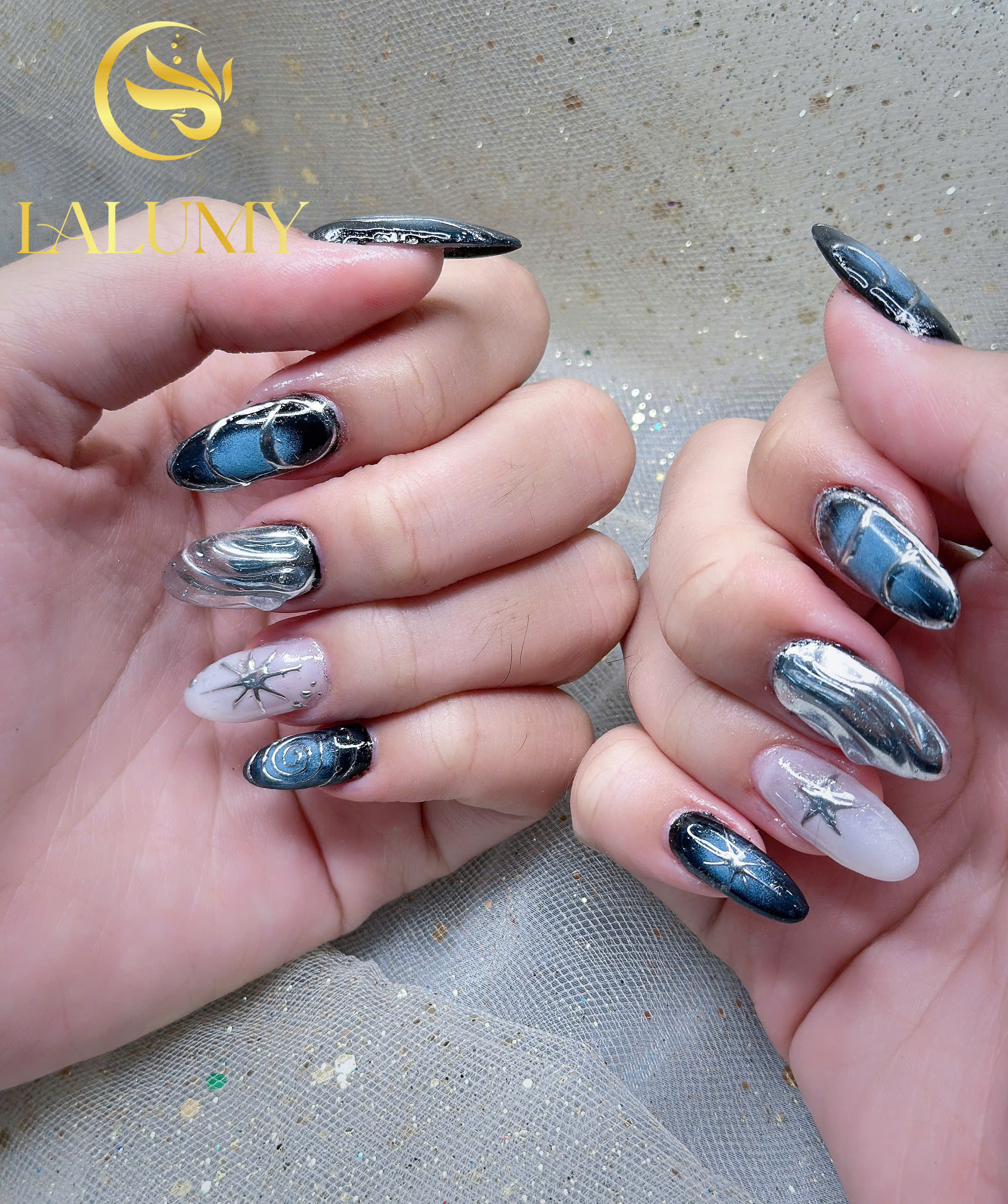 Học Viên Lalumy Thực Hành Nail Trên Mẫu Thật Tháng 12/2025 – Chuẩn Tay Nghề Thực Tế