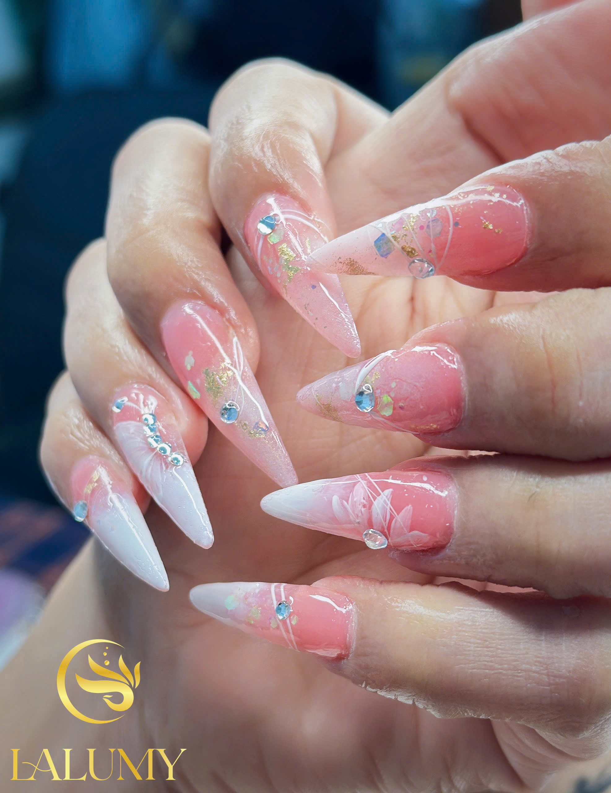 Học Viên Lalumy Thực Hành Nail Trên Mẫu Thật Tháng 12/2025 – Chuẩn Tay Nghề Thực Tế