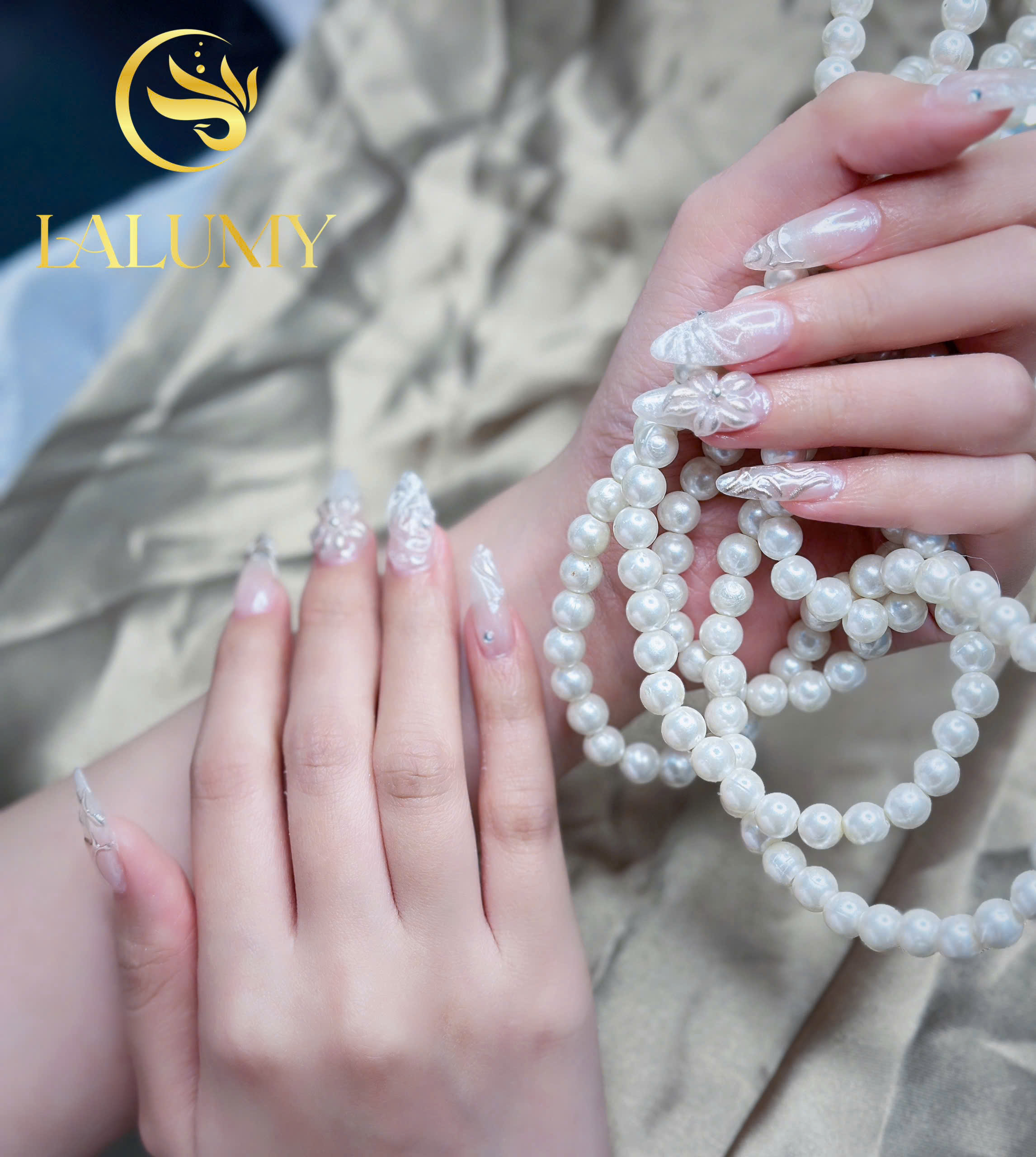 Học Viên Lalumy Thực Hành Nail Trên Mẫu Thật Tháng 12/2025 – Chuẩn Tay Nghề Thực Tế